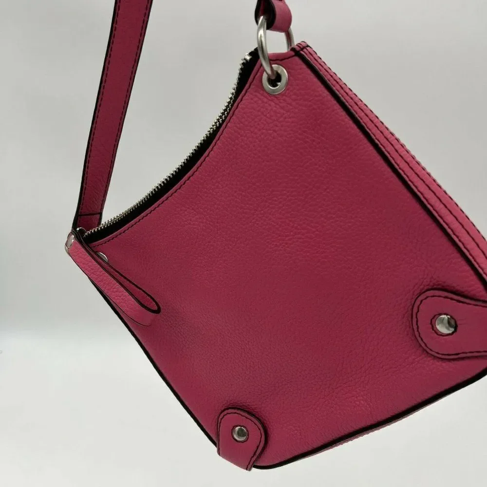 Danier Pink Leather crossbody women’s handbag